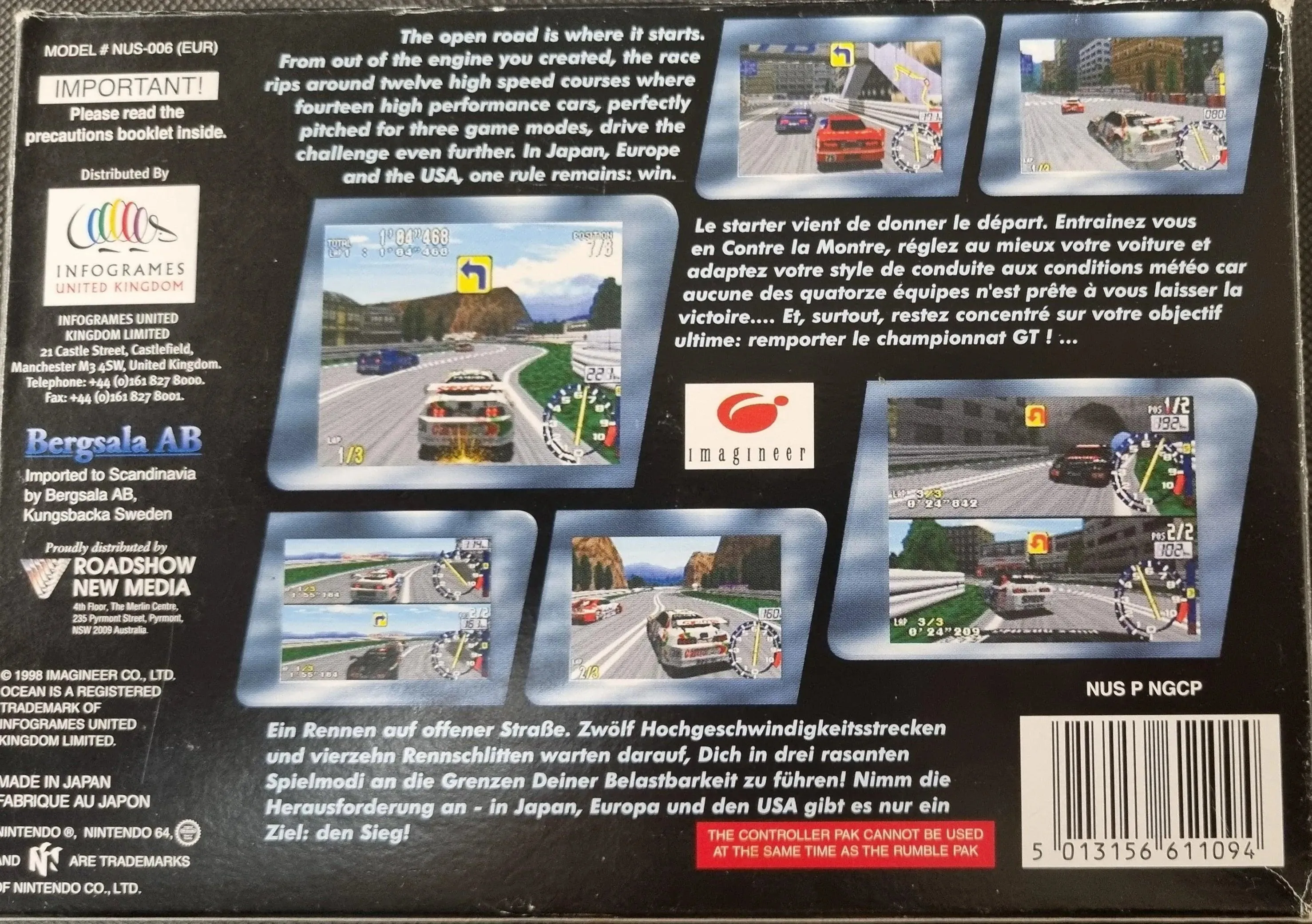 GT 64 Championship Edition i æske