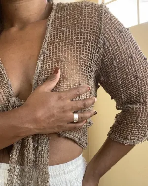 Gypsy Fishnet Top