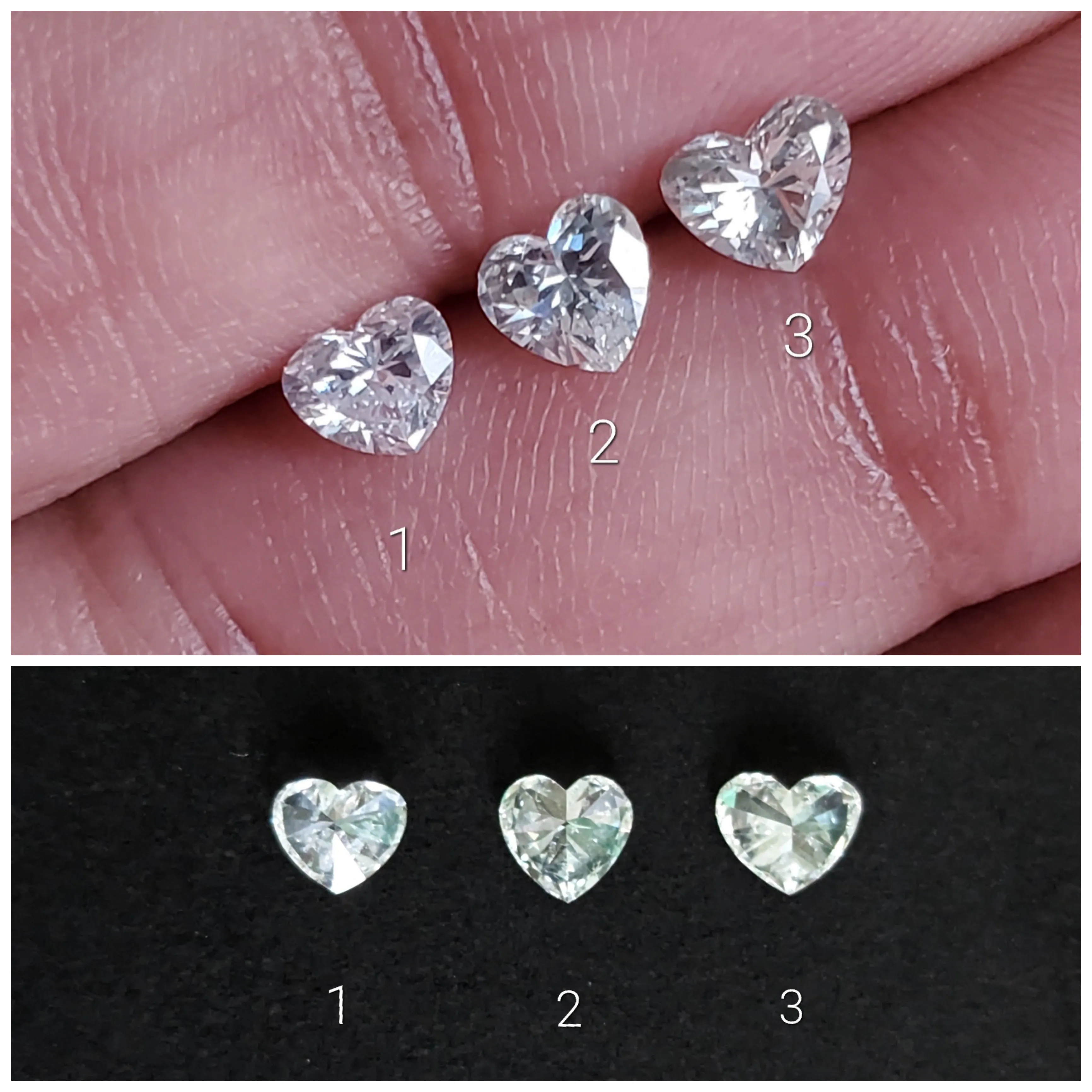 Heart Cut Diamond Minimal Dainty Engagement Ring