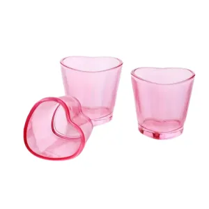 Heart Shaped Dappen Dish Mixing Cups - Set of 3