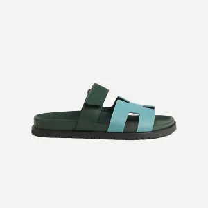 Hermes Chypre Sandal Bleu Citadin Vert Bouteille