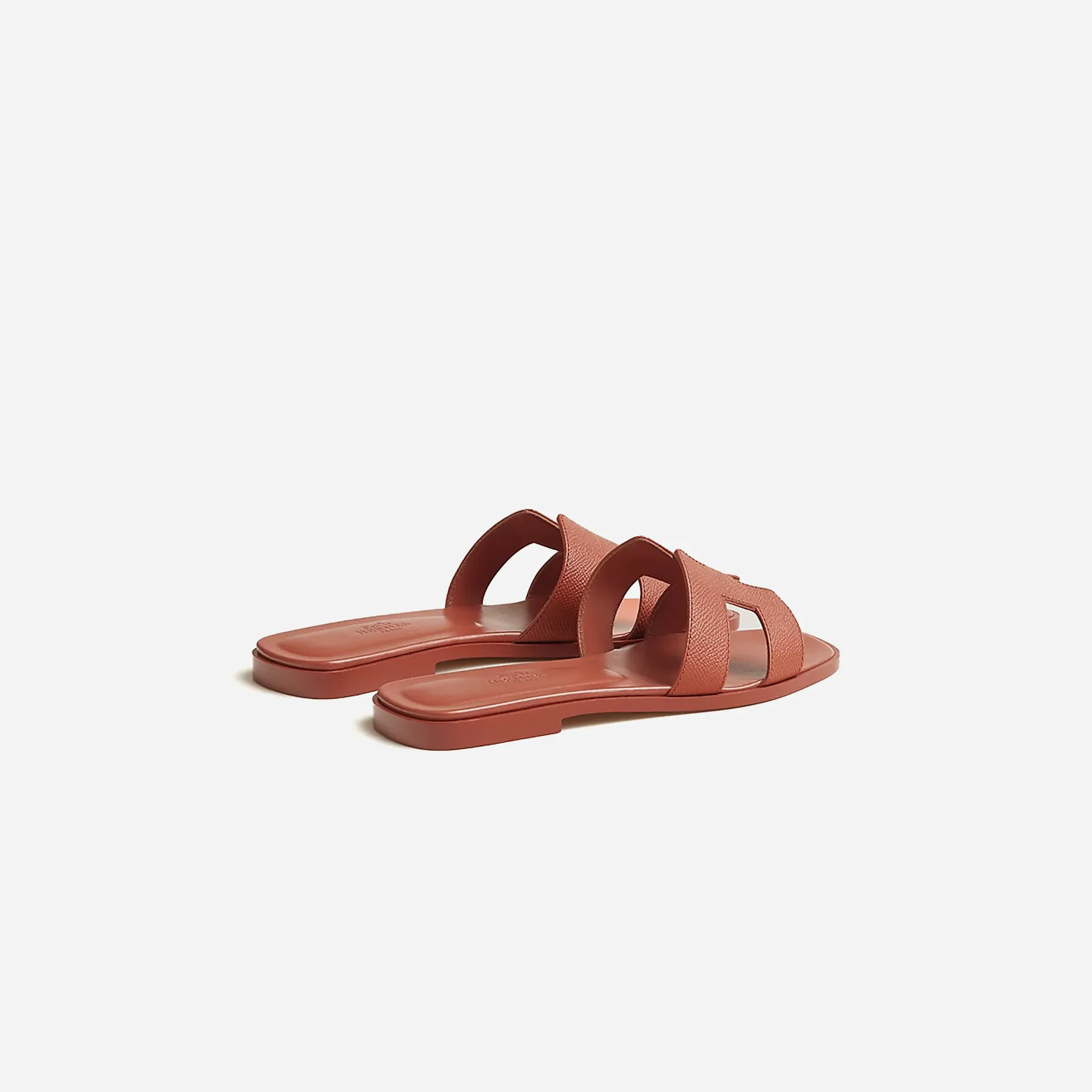 Hermes Oran sandal Orange Canyon