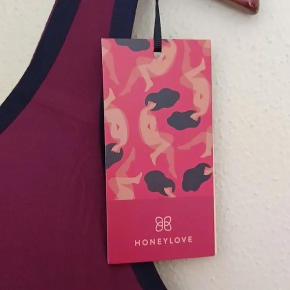 Honeylove Boldness Tank Wireless Sculpting Boning Compression Size 2X NWT