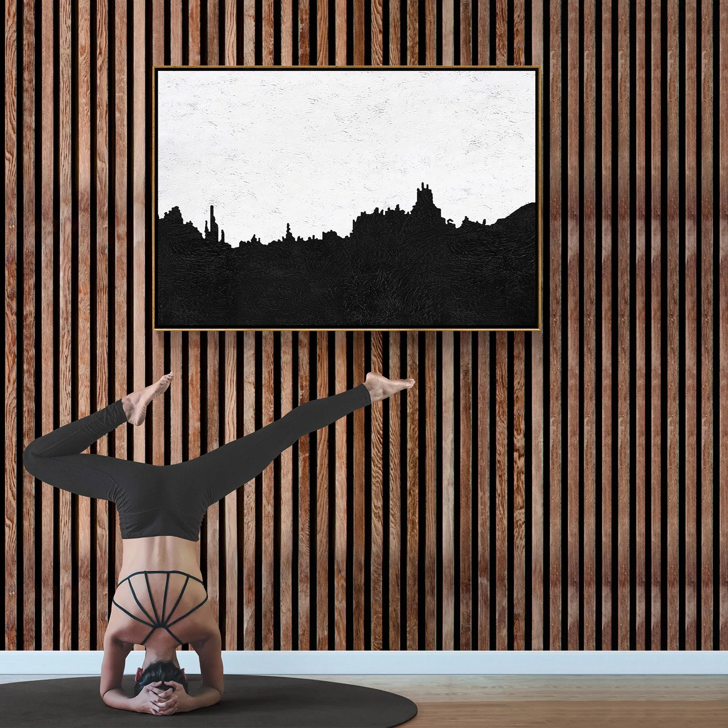 Horizontal Minimal Art MN145C