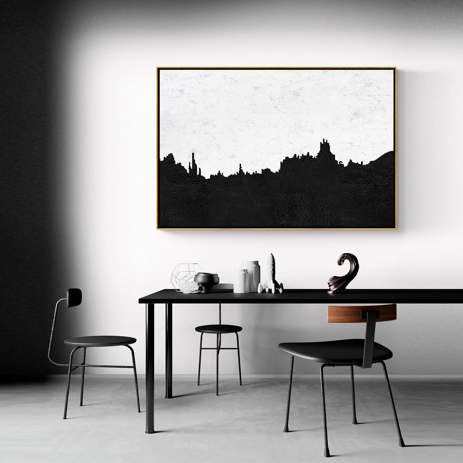 Horizontal Minimal Art MN145C
