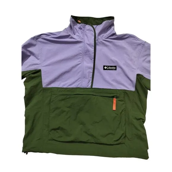🔥HP🔥New Columbia women deschutes valley green purple active packable Jacket M