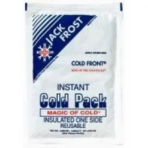 Jack Frost Insulated Reusable Instant Cold Pack, 6" x 8.75", 24/cs by Jack Fr...