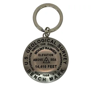 KEYCHAIN MOUNT RAINIER BENCHMARK