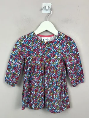 Kite ditsy floral jersey dress 9-12m