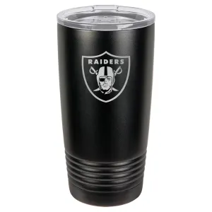 Las Vegas Raiders  20oz Polar Tumbler- Black