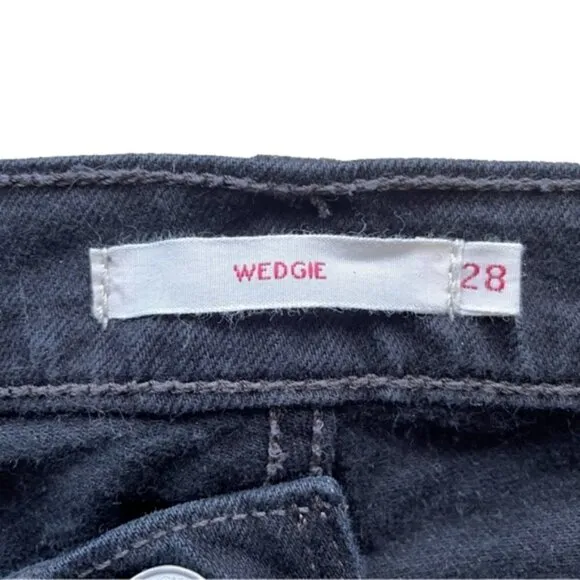 Levi's Black Wedgie Fit Jeans - 28&quot;, NWOTs