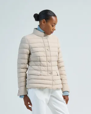 light nylon stretch packable jacket