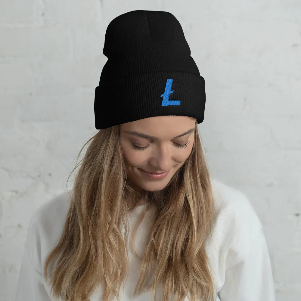 Litecoin Cuffed Beanie