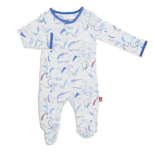 Magnificent Baby: Roarsome Friends Modal Magnetic Footie