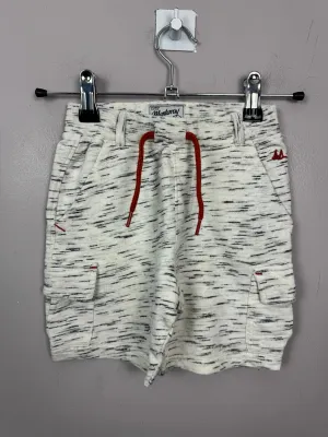 Mantaray grey jersey shorts 3-4y