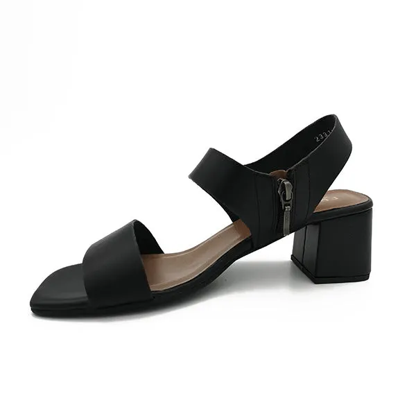 Medium Heel Open Toe Sandal - 0943