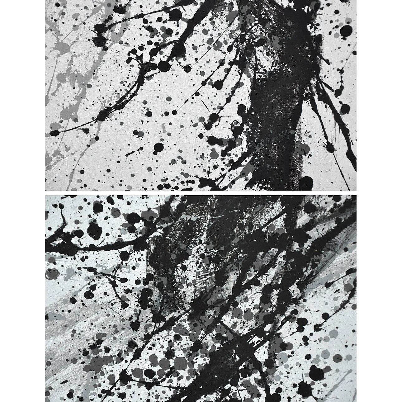 Minimal Art Drip Painting DH29B