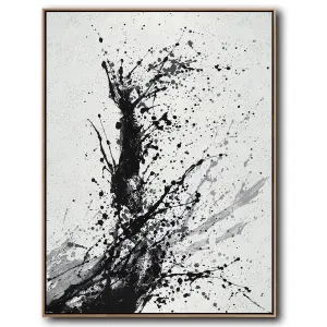 Minimal Art Drip Painting DH29B