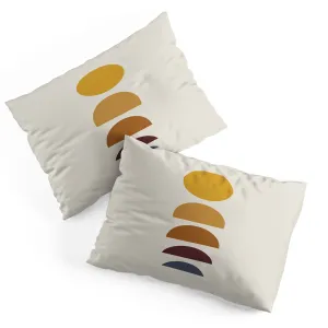 MINIMAL SUNRISE SUNSET I PILLOW SHAMS