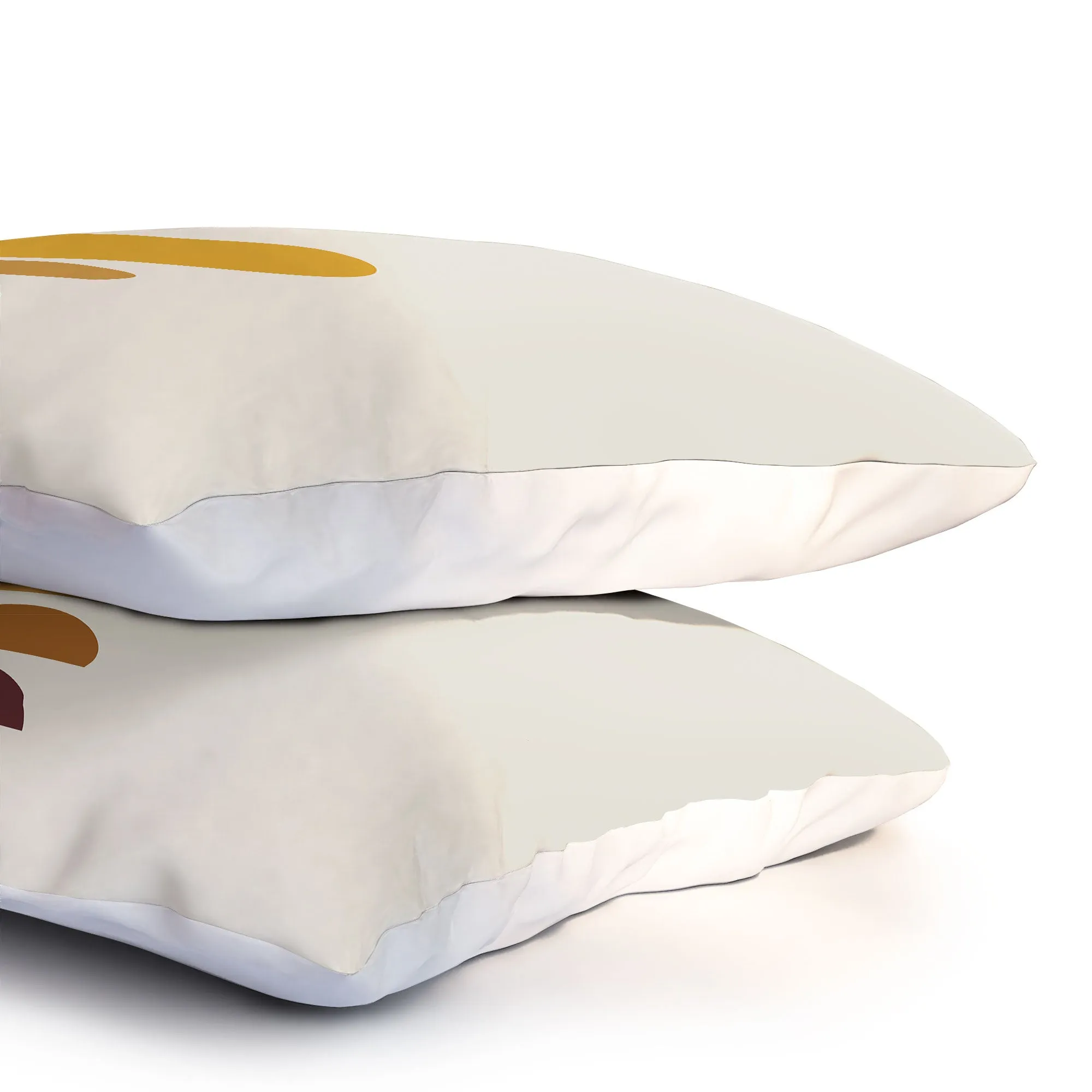 MINIMAL SUNRISE SUNSET I PILLOW SHAMS