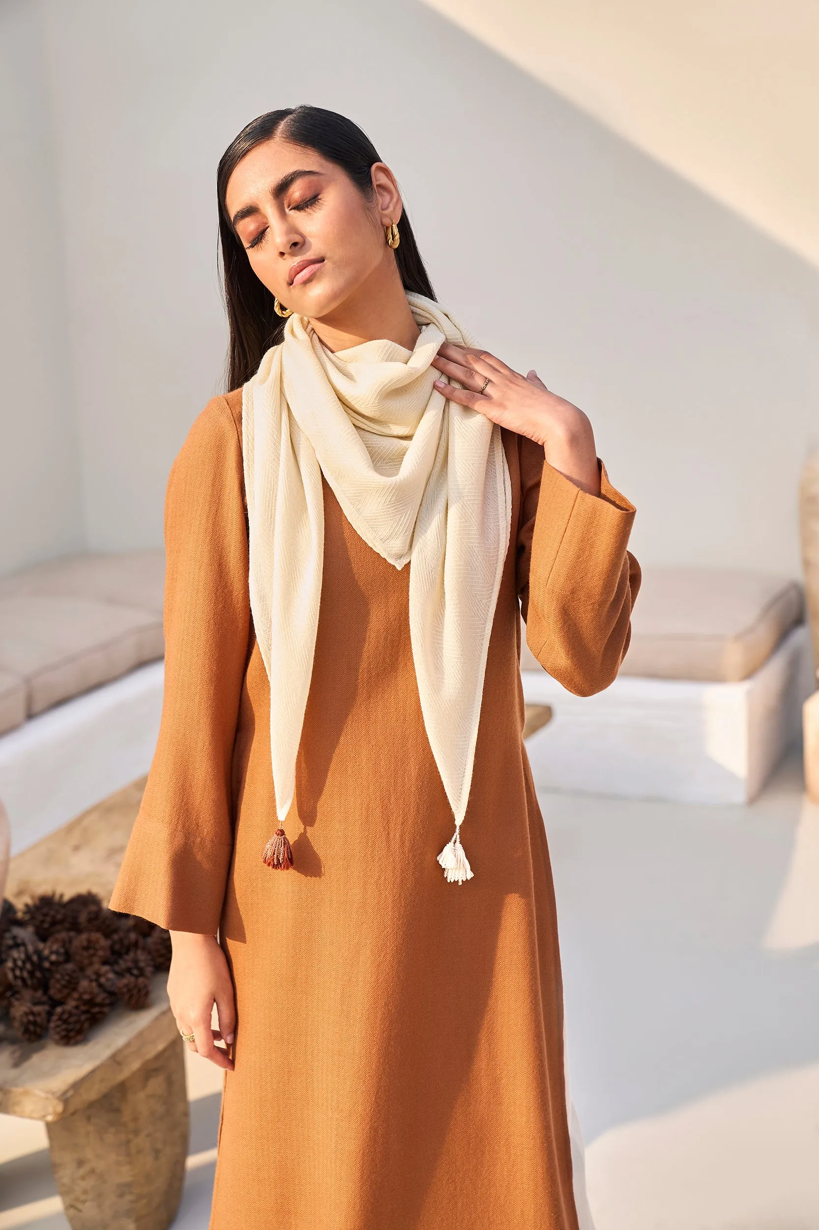 Morocco Woollen Top (Pine)