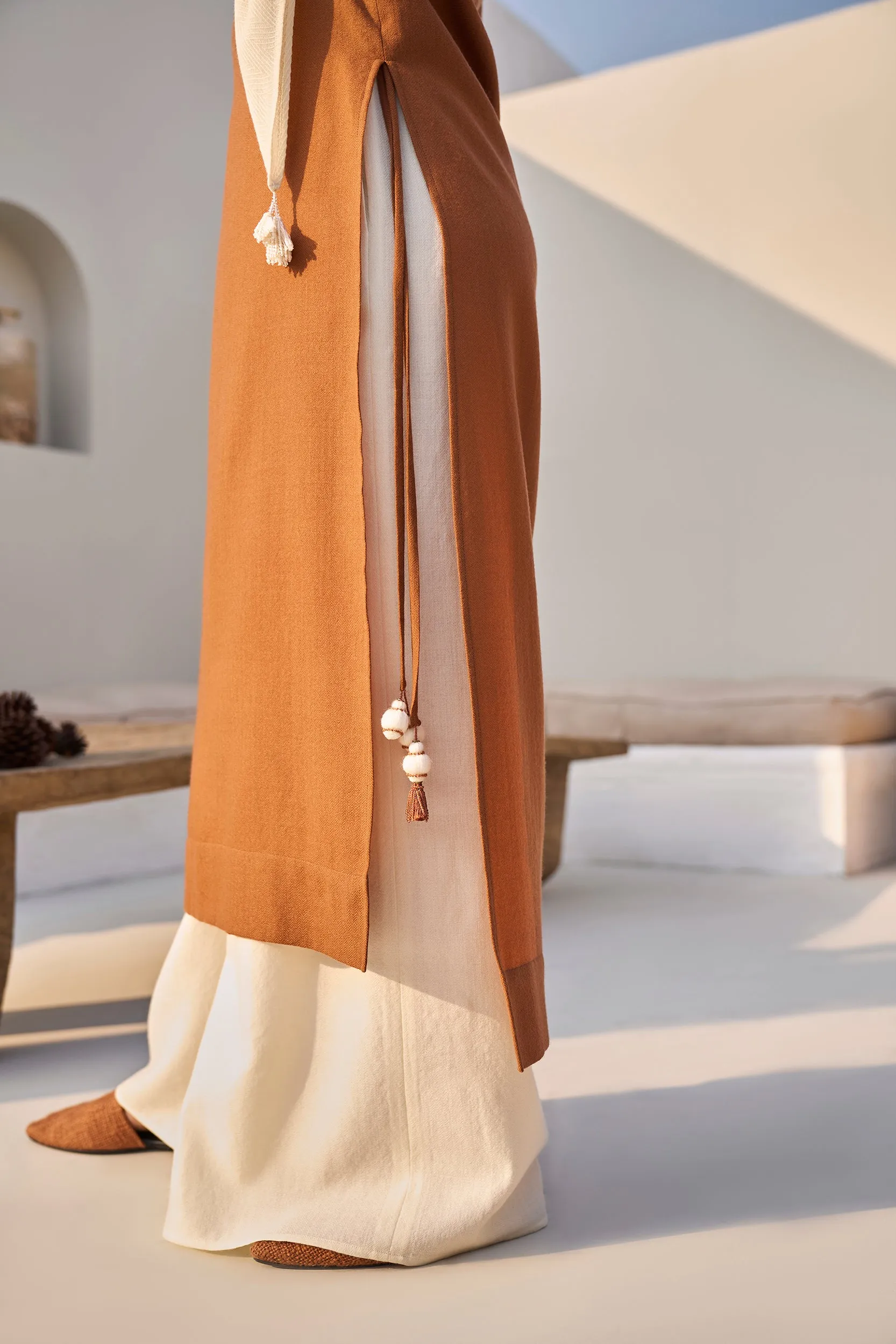 Morocco Woollen Top (Pine)