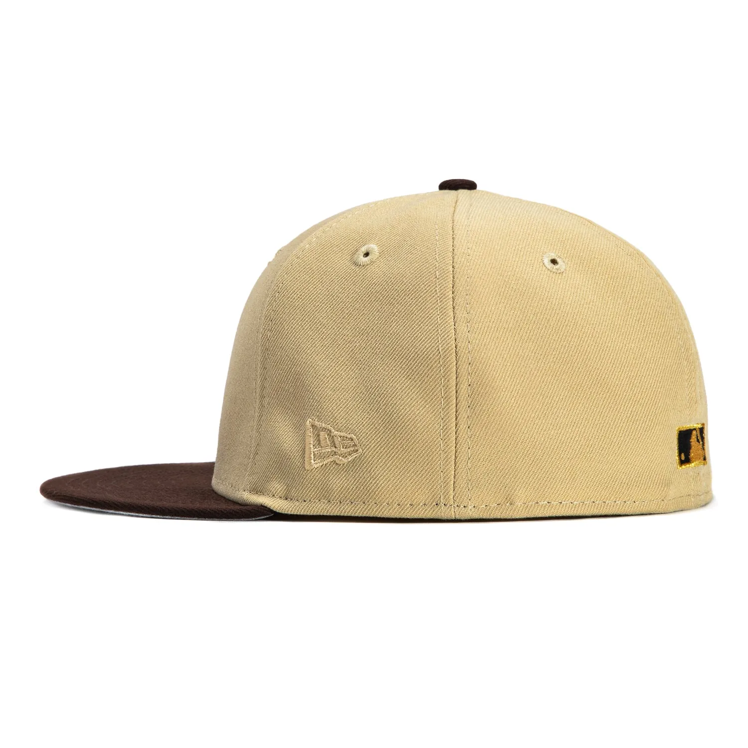 New Era 59Fifty Baltimore Orioles 1993 All Star Game Patch Alternate Hat - Tan, Brown, Red