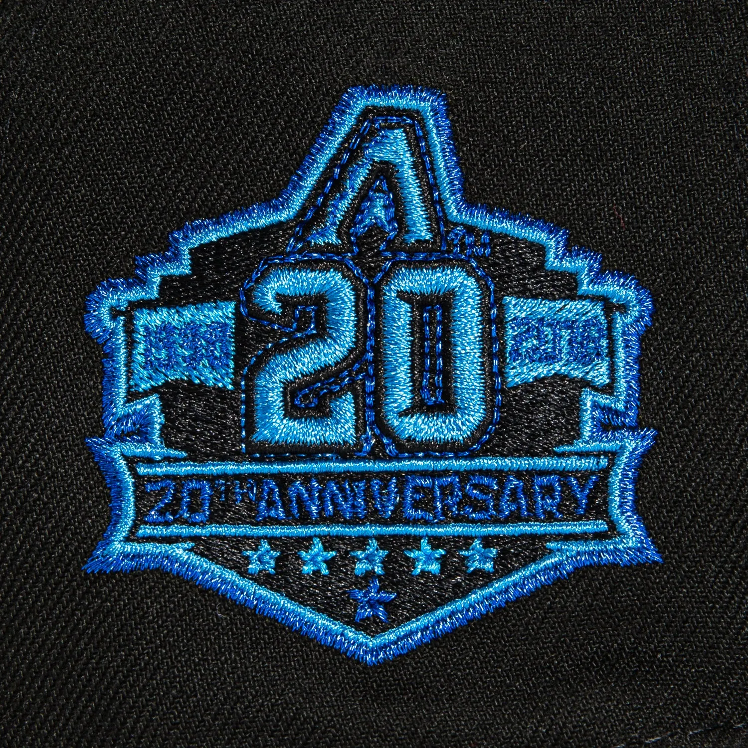 New Era 59Fifty Blackberry Arizona Diamondbacks 20th Anniversary Patch D Hat - Black, Royal