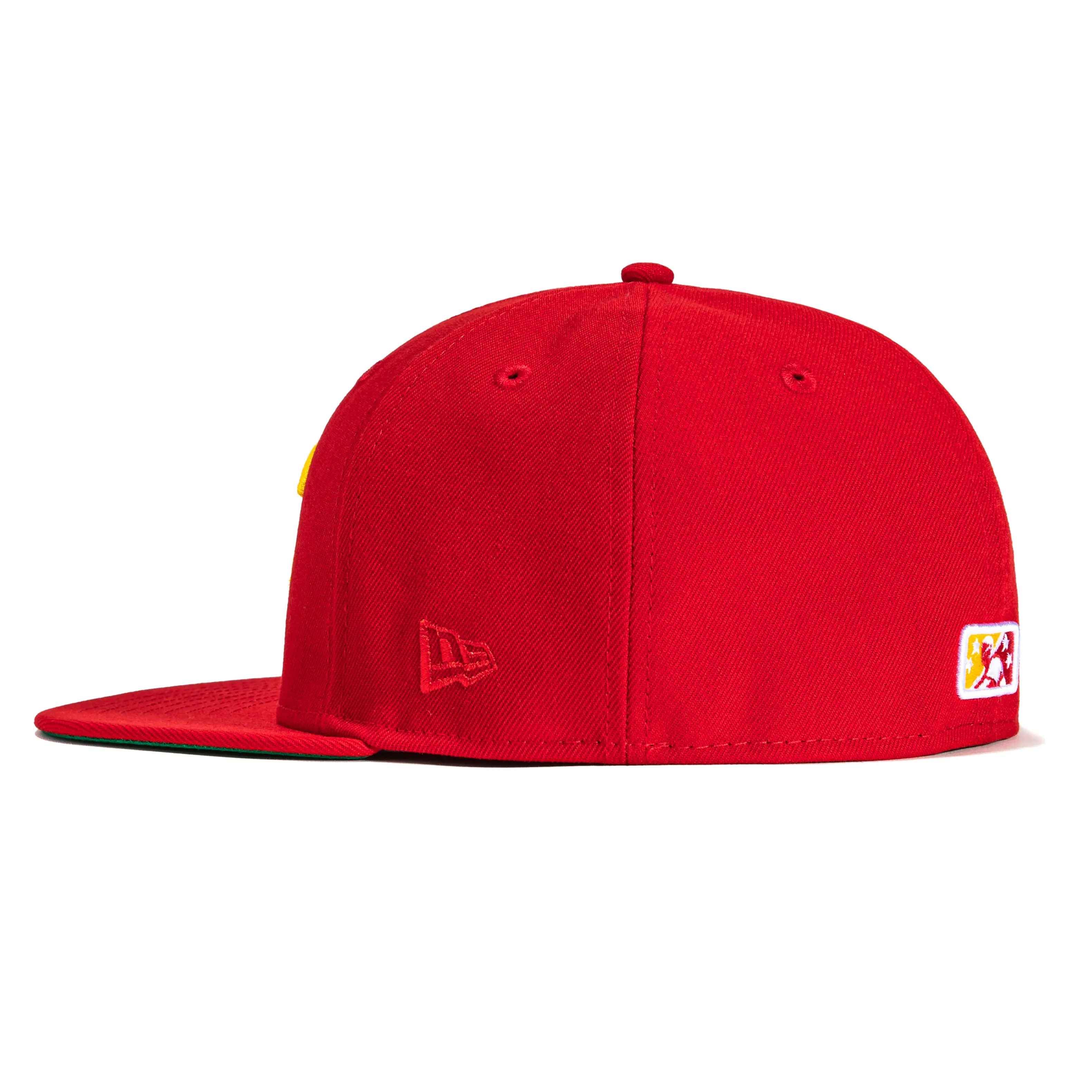 New Era 59Fifty Calgary Cannons Hat - Red, White, Gold