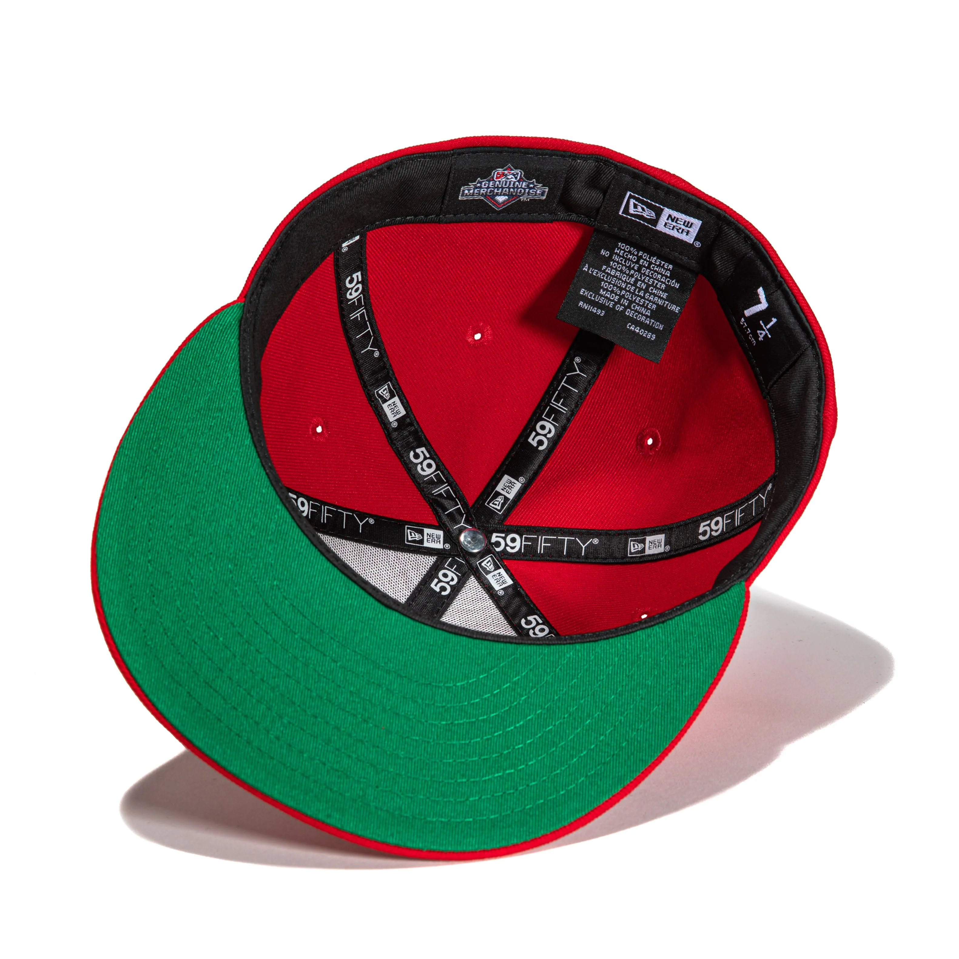 New Era 59Fifty Calgary Cannons Hat - Red, White, Gold