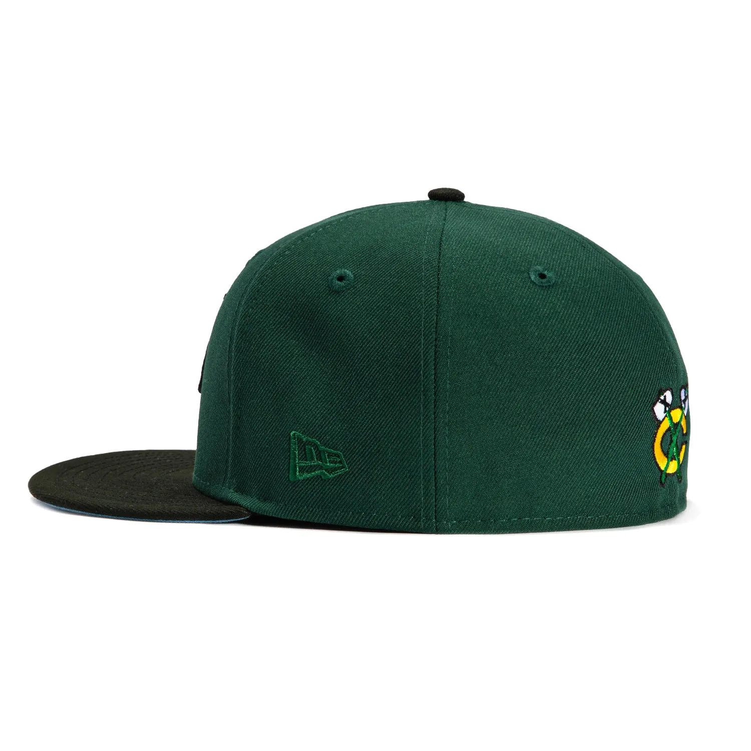 New Era 59Fifty Chicago Blackhawks 2010 Stanley Cup Patch Hat - Green, Black