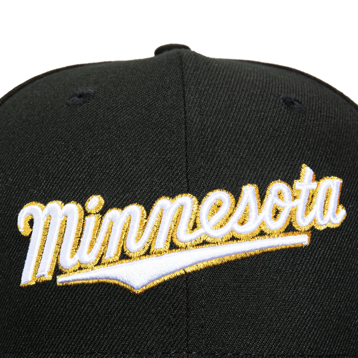 New Era 59Fifty Minnesota Twins 40th Anniversary Patch Script Hat - Black
