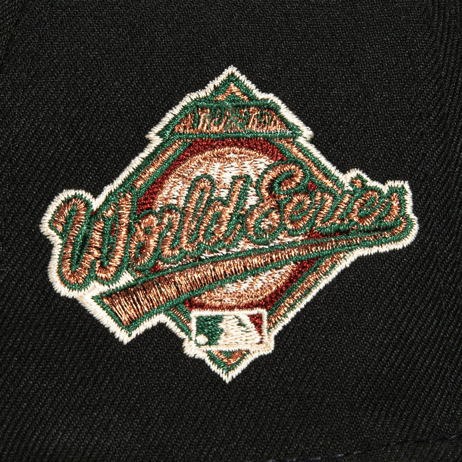 New Era 59Fifty New York Yankees 1996 World Series Patch Hat - Black, Brown