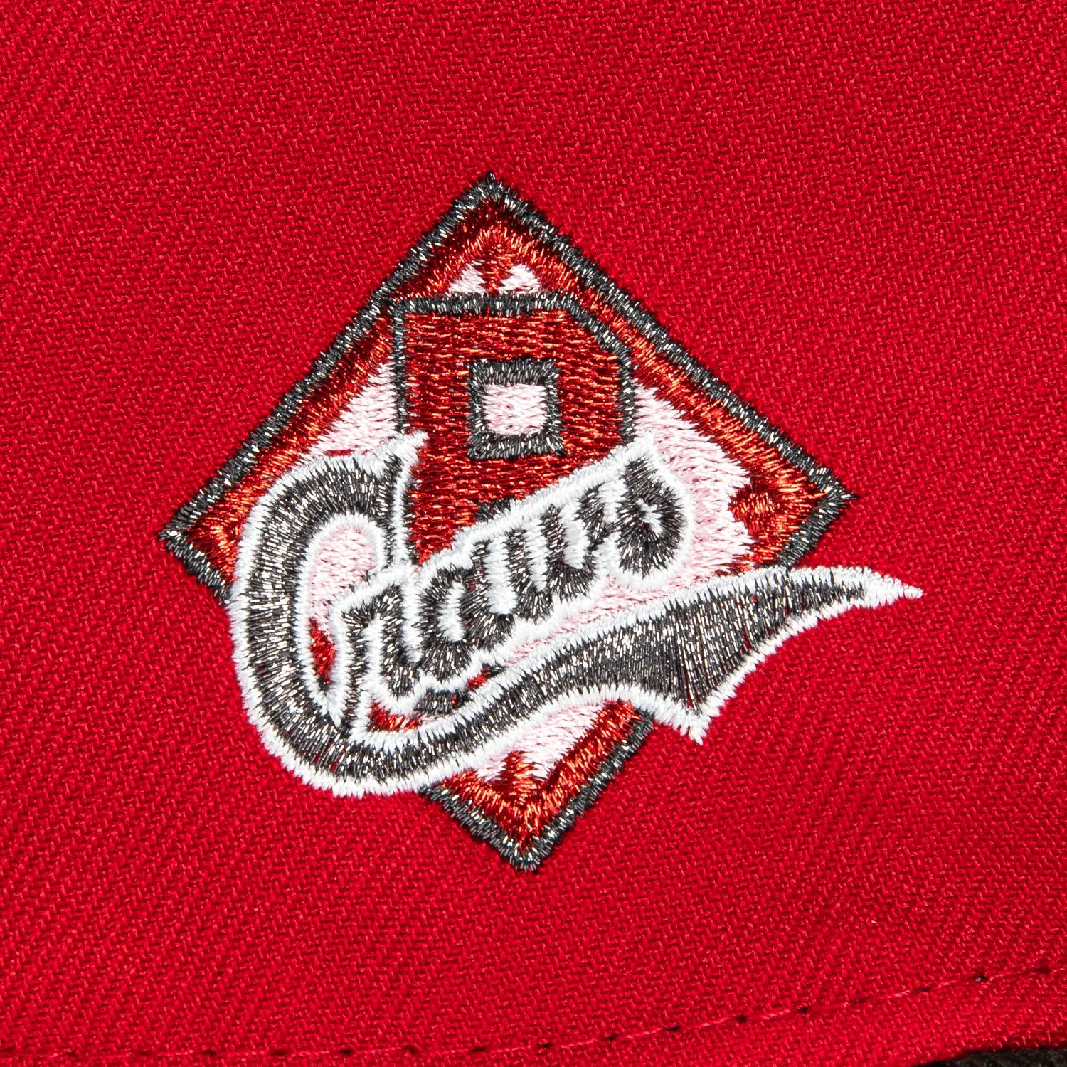 New Era 59Fifty Pittsburgh Crawfords Logo Patch Hat - Red, Black