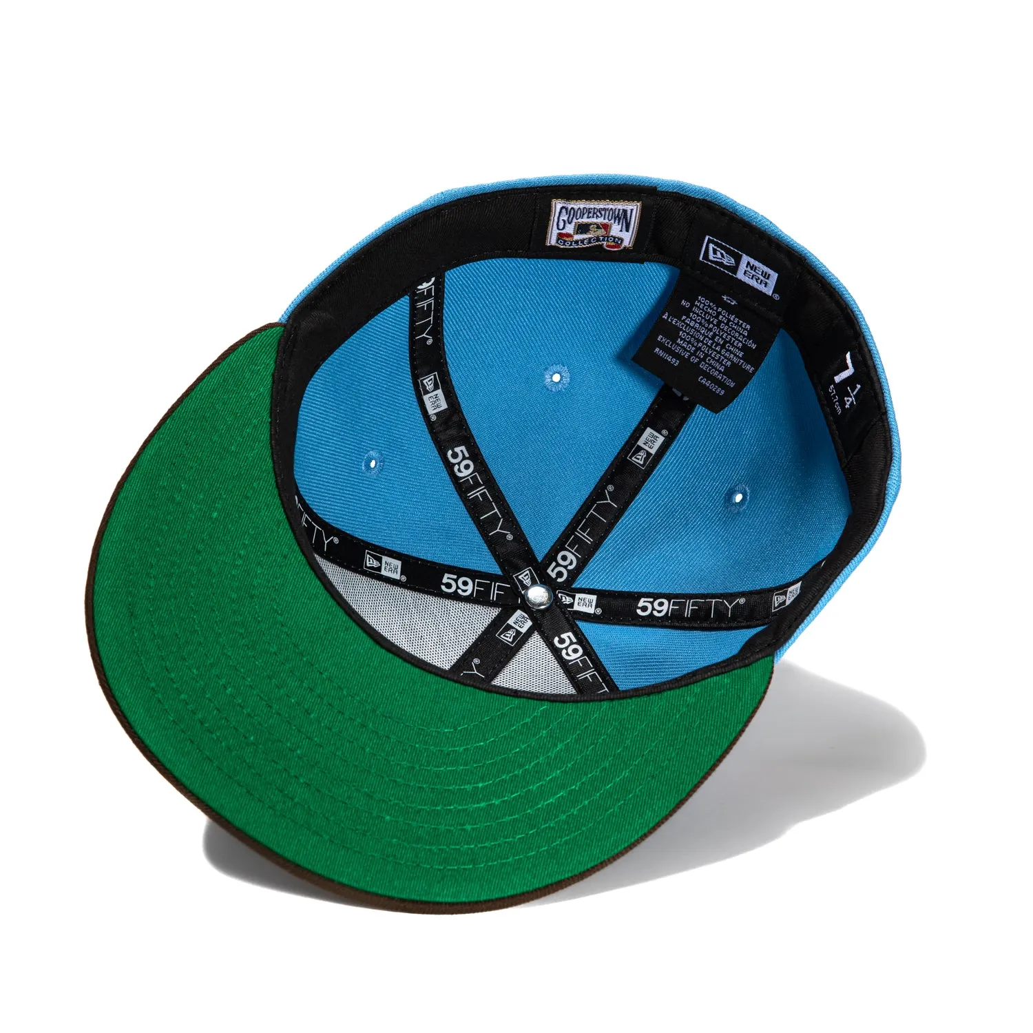 New Era 59Fifty San Francisco Giants Inaugural Patch Hat - Light Blue, Brown, Orange