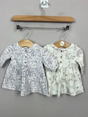 Next lilac jersey dresses - 1 month