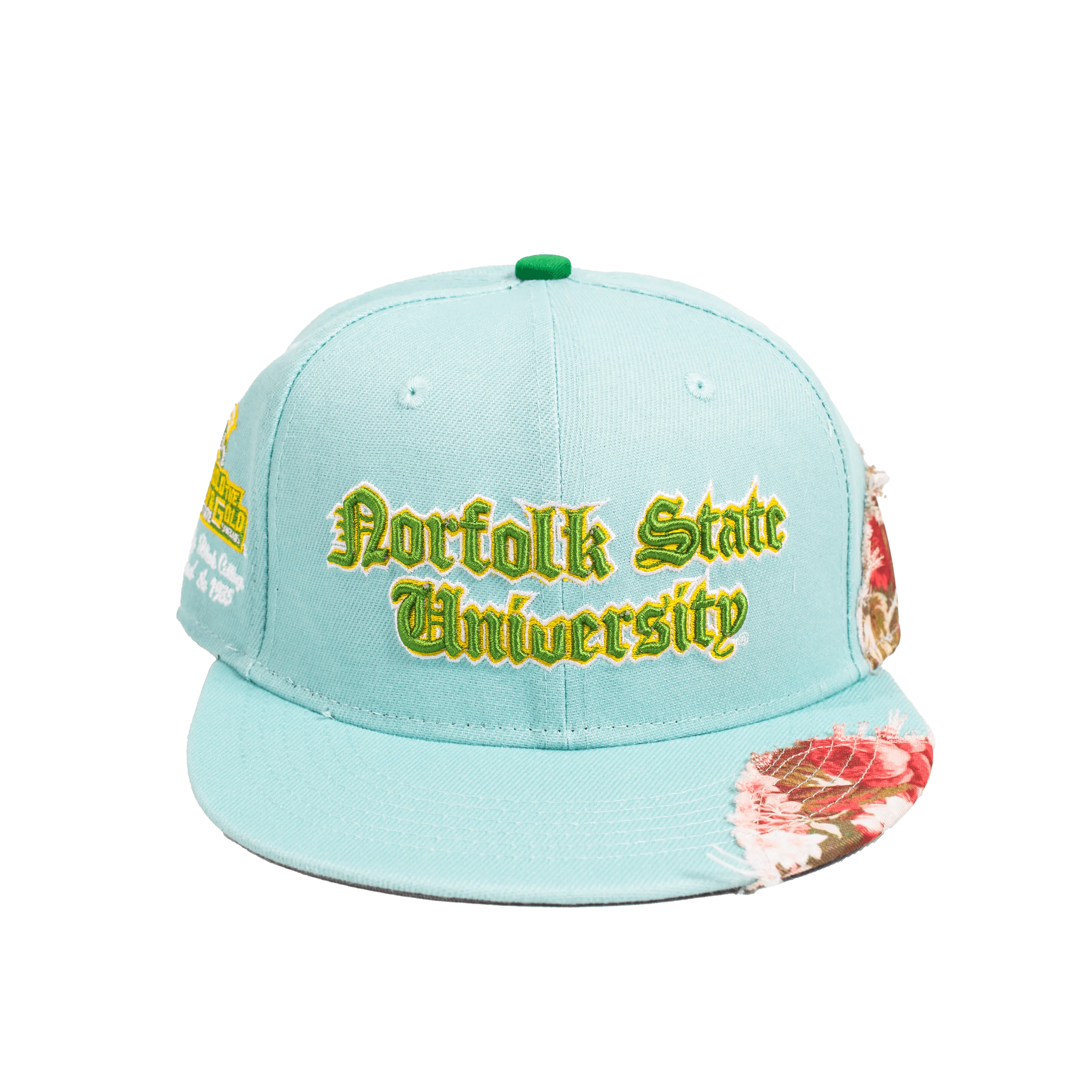 NORFOLK STATE UNIVERSITY FRAYED FITTED HAT