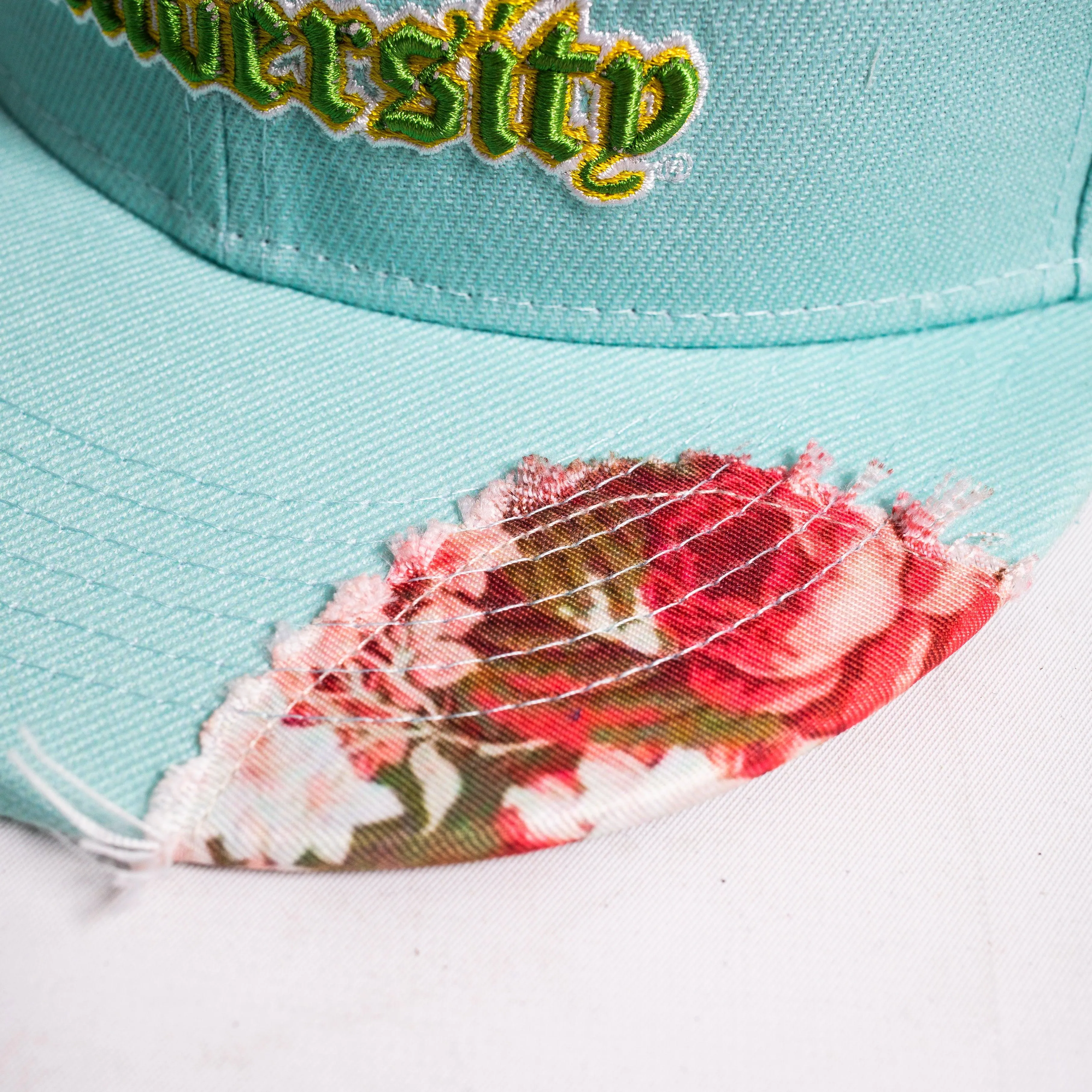 NORFOLK STATE UNIVERSITY FRAYED FITTED HAT