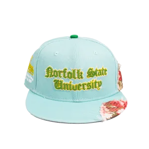 NORFOLK STATE UNIVERSITY FRAYED FITTED HAT