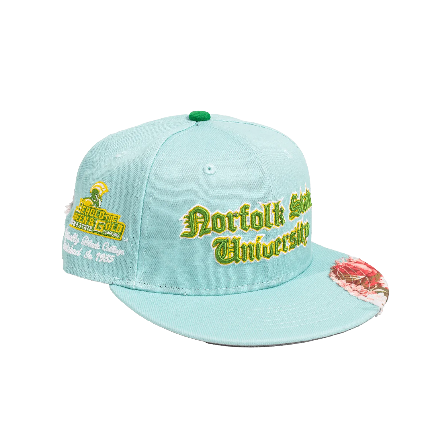 NORFOLK STATE UNIVERSITY FRAYED FITTED HAT