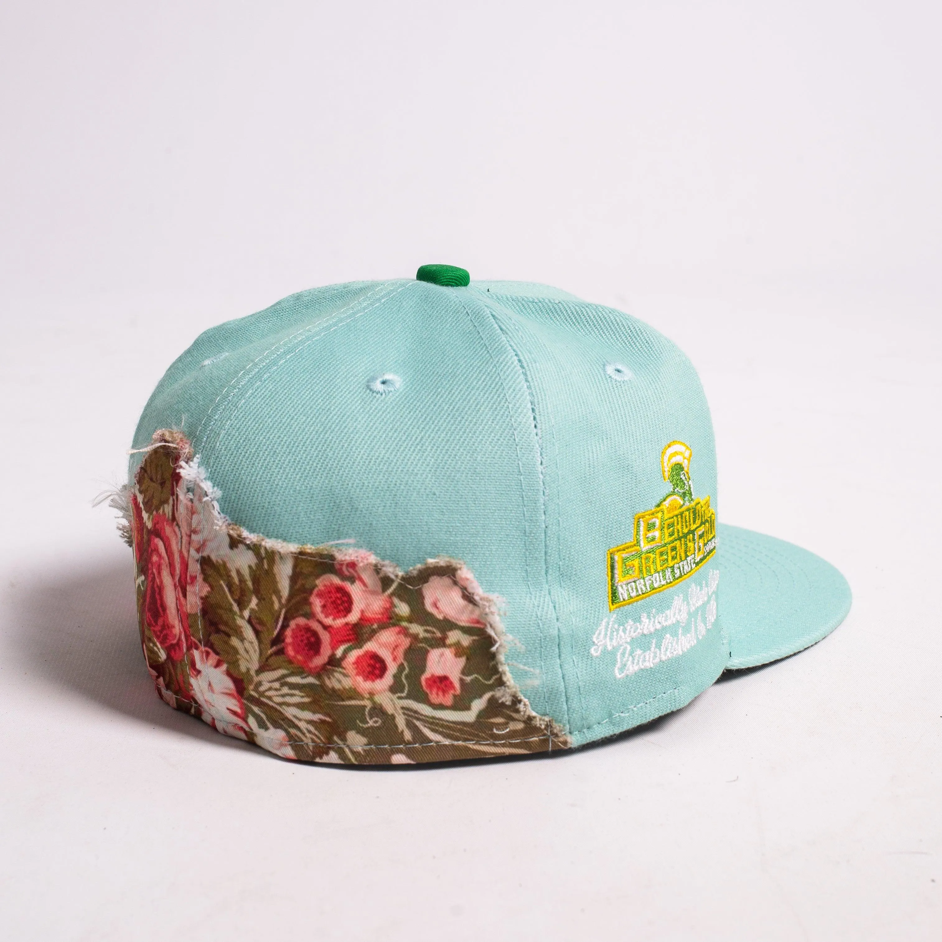 NORFOLK STATE UNIVERSITY FRAYED FITTED HAT