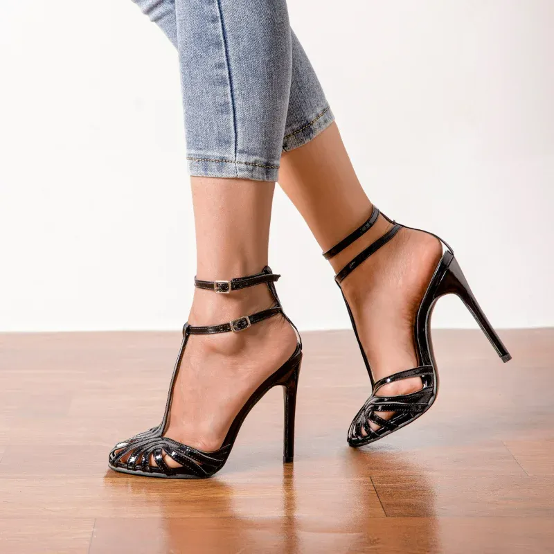 Obsidian Sandals