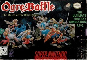 Ogre Battle NTSC (u. manual m. kosmetiske fejl)
