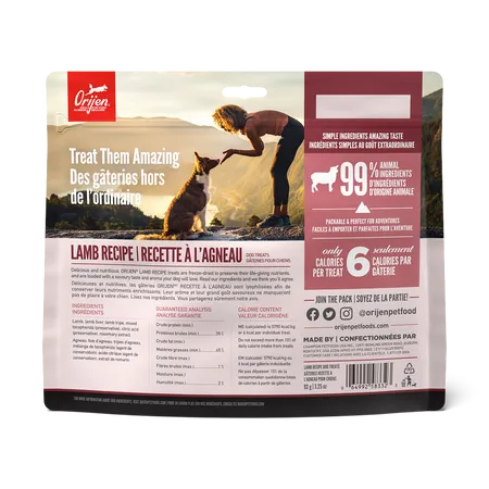 Orijen Lamb Freeze Dried Dog Treats