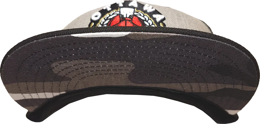 Ottawa Soldier New Era Fitted Heather Grey Front