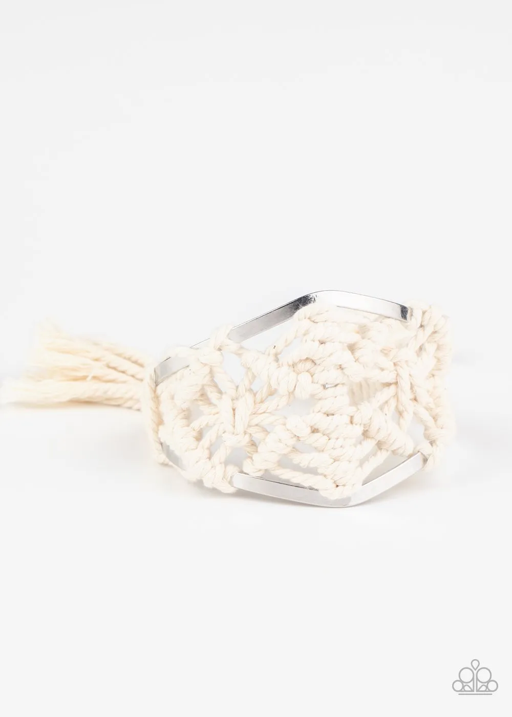 Paparazzi Macrame Mode - Cuff Bracelet