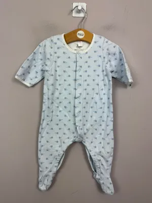 Petit Bateau Helicopter BodyJama Sleepsuit 3m