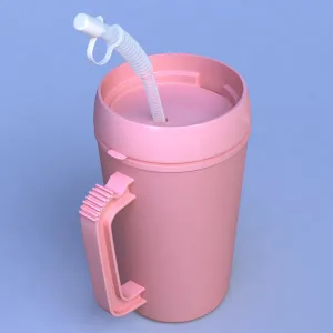 Pitcher Water Tray and Caraffe Patient Room Mauve by Dynarex