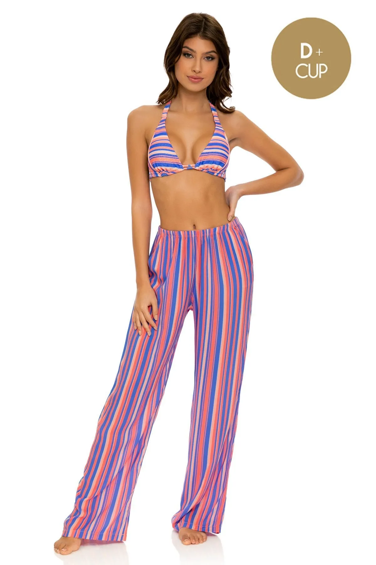 PLAY TIME - Triangle Halter Top