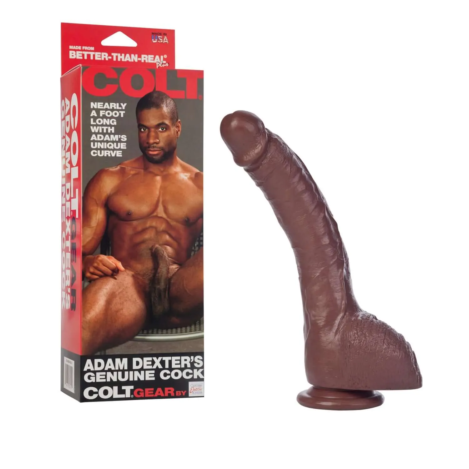 Porn Star Colt Adam Dexter's Genuine Cock - Brown